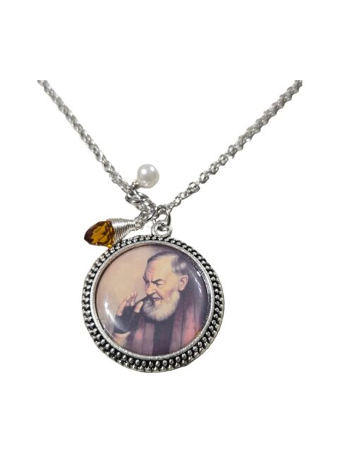 St. Father Pio Medal Chain