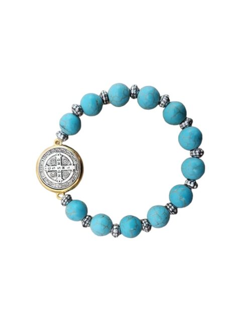 St. Benedict Turquoise Bracelet