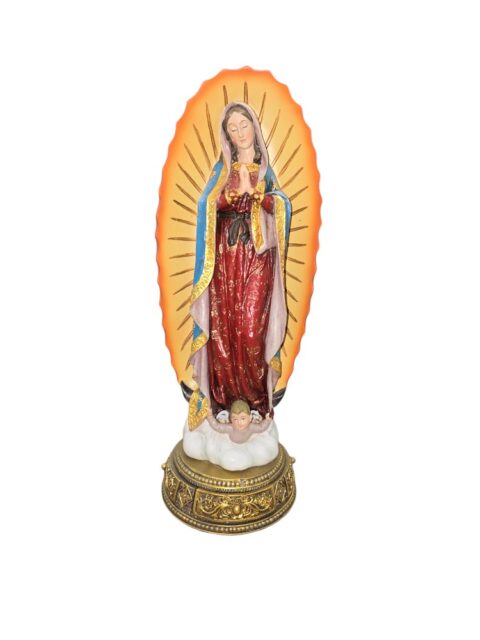 Our Lady Of Guadalupe 11.75"H
