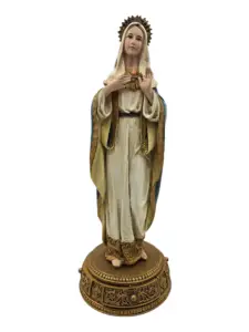 Immaculate Heart Mary 10.5"H
