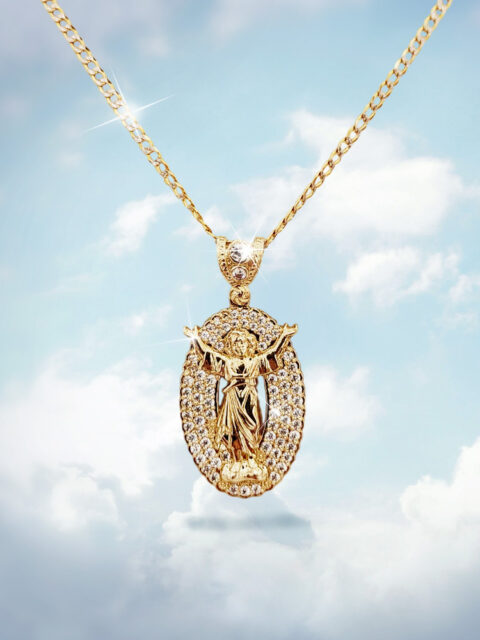 14K Divine Child Pendant