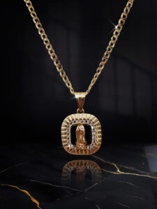 14K Guadalupe Pendant